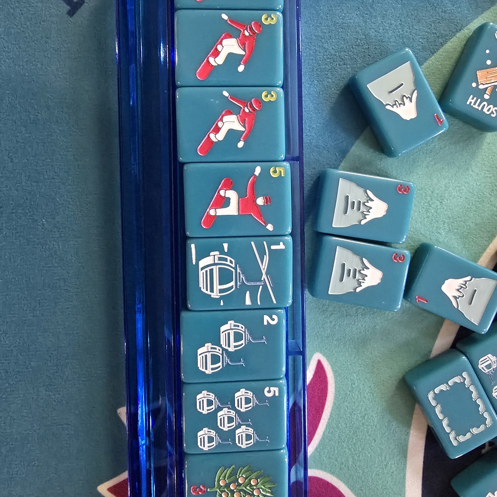Winter Apres Mahjong TILES - Picture 4 of 5